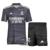 Officiële Voetbalshirt + Korte Broek Doelman Real Madrid Thuis 2021-22 - Kids